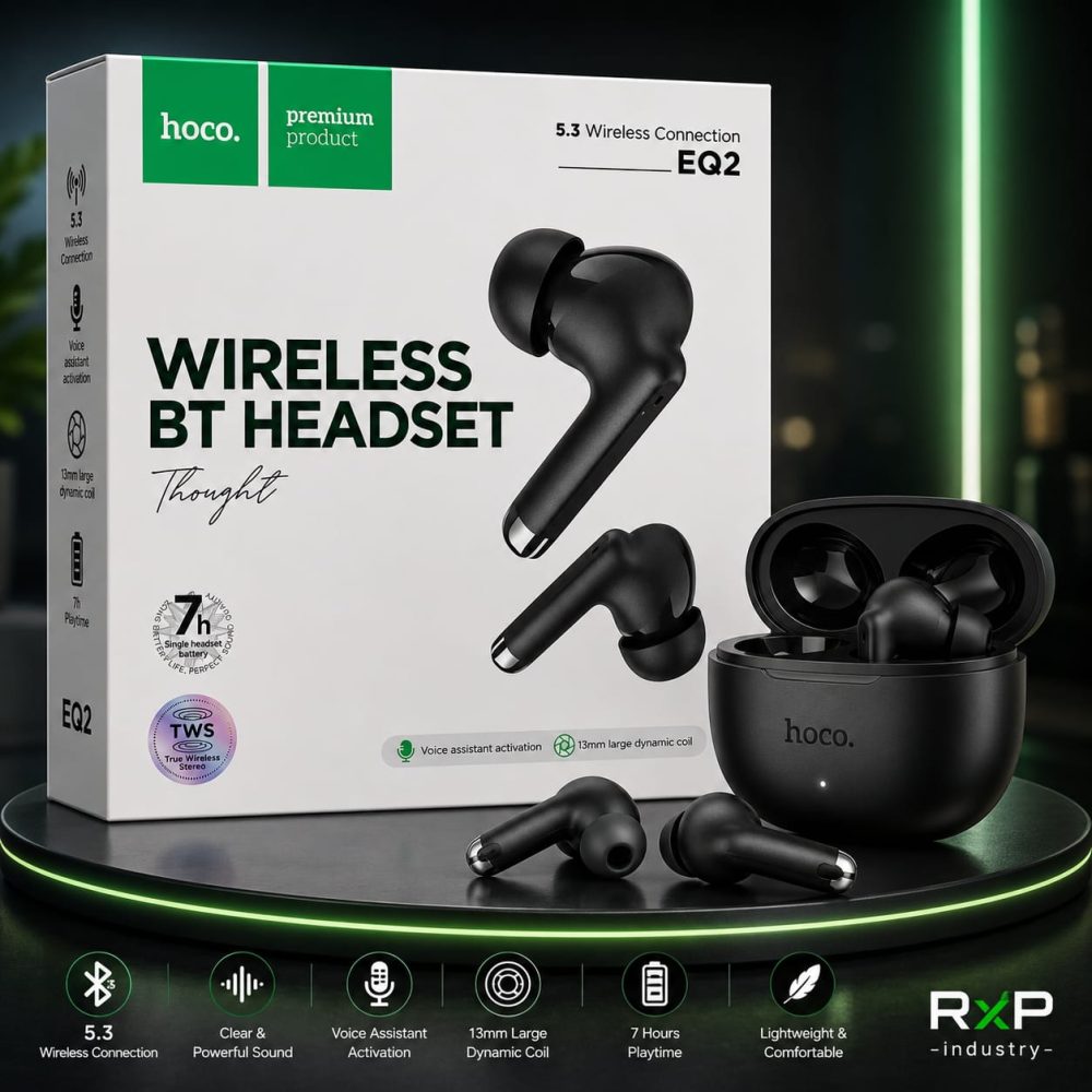 HOCO EQ2 Bluetooth 5.3 TWS Wireless Earbuds